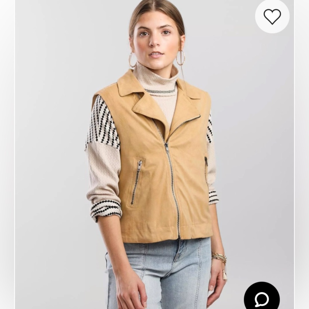 Miss Me Asymmetrical Fringe Vest